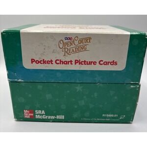 SRA Open Court Reading High Frequency Pocket Chart Pic.‎ Cards in Box Levels